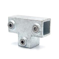 Doos Lang T-stuk - vierkant - 25mm (50 stuks)